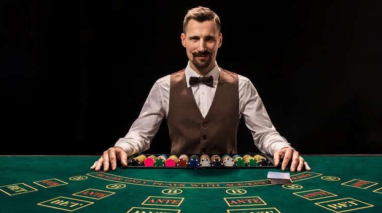 Antarmuka demo permainan live dealer di togel2win dengan dealer profesional dan live chat